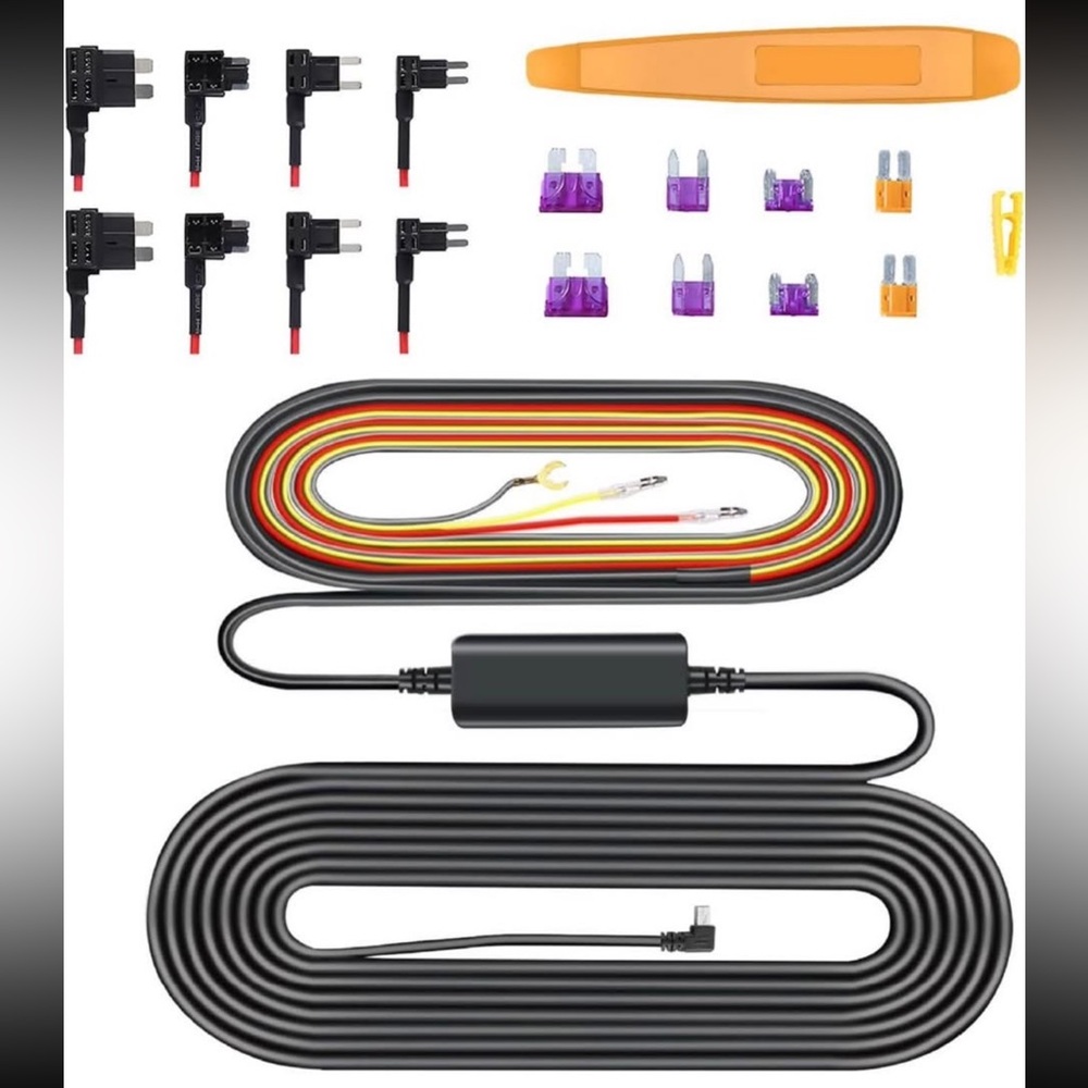 NEW Mini USB Dash Cam Hardwire Kit - Hardwire Kit Fuse for Dash Camera ect